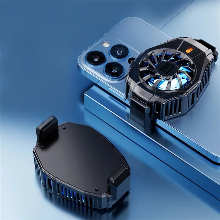 N15 Clip-On Phone Radiator Cellphone Live Streaming Gaming Heat Dissipation Semiconductor Cooling Fan