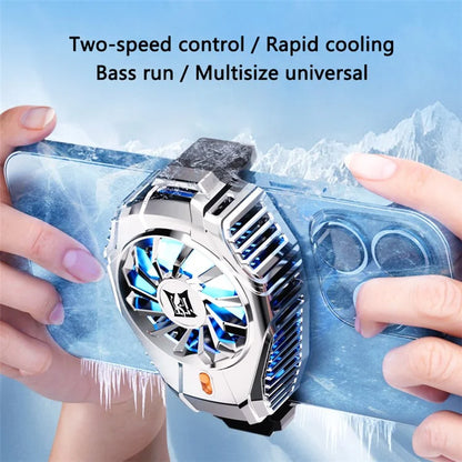 N15 Clip-On Phone Radiator Cellphone Live Streaming Gaming Heat Dissipation Semiconductor Cooling Fan