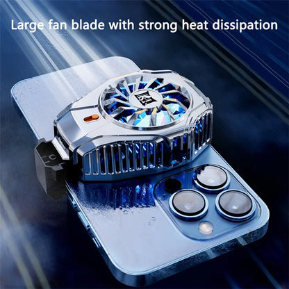 N15 Clip-On Phone Radiator Cellphone Live Streaming Gaming Heat Dissipation Semiconductor Cooling Fan