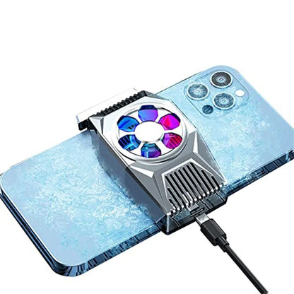 L03 Phone Back Clip-On Radiator Cellphone Live Streaming Gaming Heat Dissipation Semiconductor Cooling Fan
