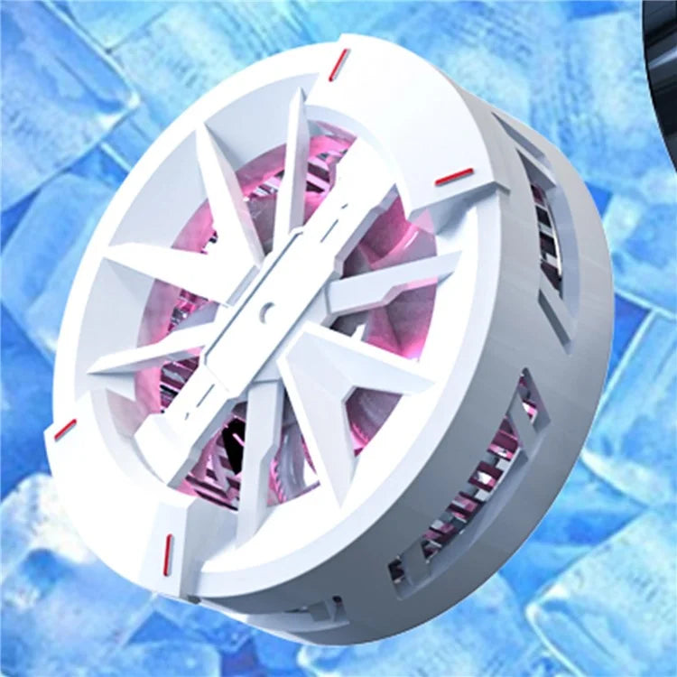 JS-40 Magnetic Phone Back Radiator Fan Cellphone Live Streaming Gaming Heat Dissipation Cooler
