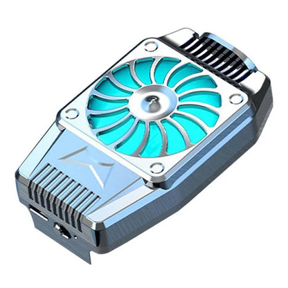 H15 Cable Plug-In Phone Back Radiator Semiconductor Cellphone Gaming Heat Dissipation Cooler Fan