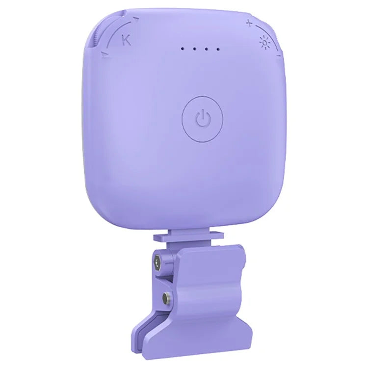 V15 Phone Laptop Video Conference Live Streaming Fill Lamp Mini Clip-On Portable LED Fill Light