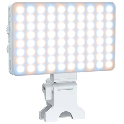 V12A Portable Selfie Live Streaming LED Fill Light Phone Laptop Video Conference Fill Lamp