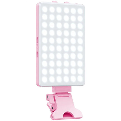 V12A Portable Selfie Live Streaming LED Fill Light Phone Laptop Video Conference Fill Lamp