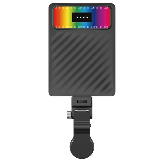 V16R 24 Effects RGB Light Clip-On Pocket Fill Light for Mobile Phone / Tablet / Laptop, without Screen