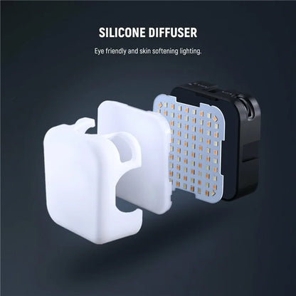 NEEWER PL81 Clip On Selfie Light for Phone / Laptop with Cold Shoe for Streaming Video Vlogging Lighting