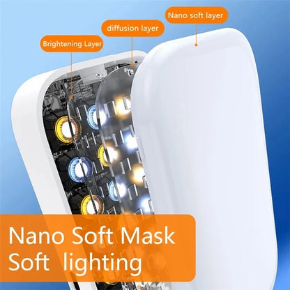 DP2.PRO Foldable Desktop Phone Holder Fill Light Live Streaming Video Recording Fill Light