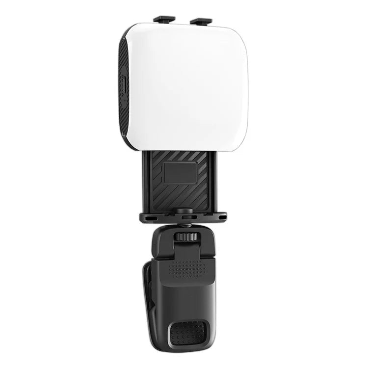 D4 Mini Size RGB LED Clip-On Fill Light Video Conference Lamp for Cell Phone Live Streaming