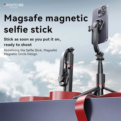 YESIDO SF19 Bluetooth Magnetic Selfie Stick for Cell Phone Tripod Stand