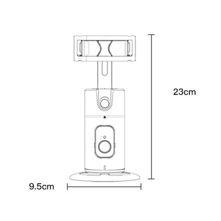 YESIDO SF16 360 Degrees Rotation Smart Gimbal Face Tracking Phone Holder Photography Stand