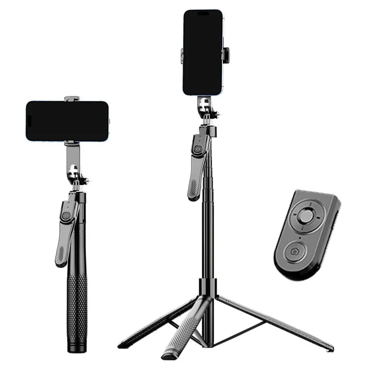 K29 2.15m Bluetooth Selfie Stick 360 Degree Rotatable Gimbal Tripod Stand with Remote Control