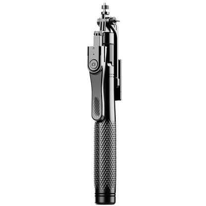 K29D 2.15m Bluetooth Selfie Stick Double Phone Clip Tripod Stand with Dual Fill Light
