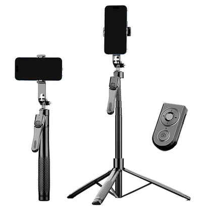 K29 2.15m Handheld Bluetooth Selfie Stick 360 Degree Rotatable Gimbal Tripod Stand