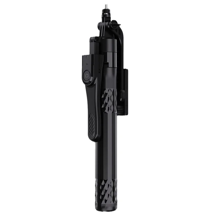C11 1.85m Aluminum Alloy Rod Extendable Four-Legged Stand Phone Holder Bluetooth Selfie Stick with 1 Fill Light