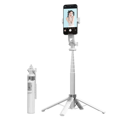 P135 Selfie Stick Stable 4-Leg Tripod Phone Holder Stand with Remote Control