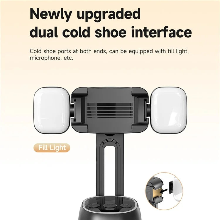 P05 Standard Version Smart AI Follow Gimbal Face Tracking Phone Holder Desktop Free Rotation Photography Stand