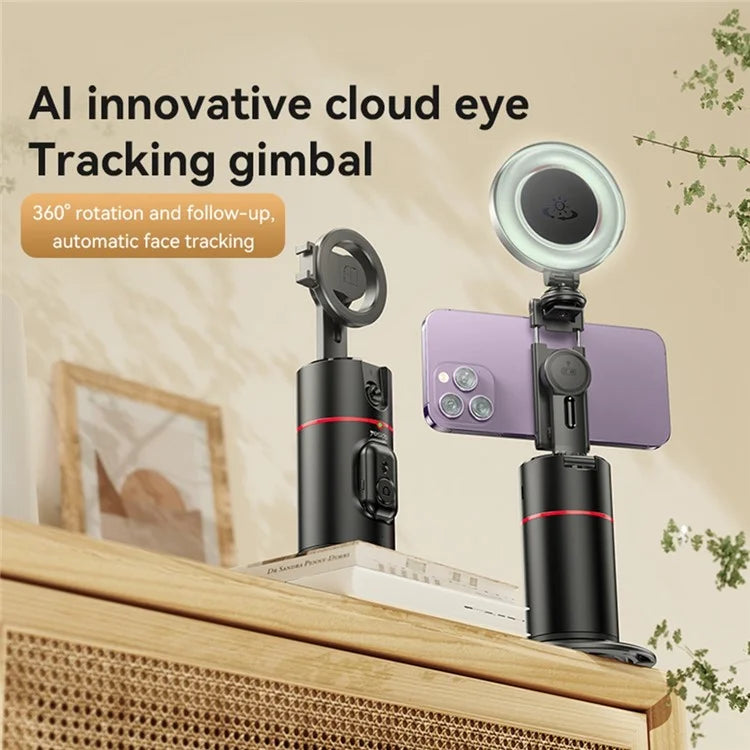YESIDO SF20 Remote Control Magnetic Smart AI Face Tracking PTZ Gimbal Bracket with Fill Light