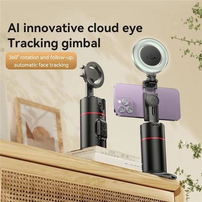 YESIDO SF20 Remote Control Magnetic Smart AI Face Tracking PTZ Gimbal Bracket with Fill Light