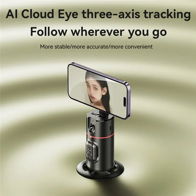 YESIDO SF20 Remote Control Magnetic Smart AI Face Tracking PTZ Gimbal Bracket with Fill Light