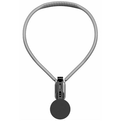 SCS-NH005 Magnetic Phone Neck Mount Neck Phone Holder POV / Vlog Selfie Mount, (Extended Version) - Grey