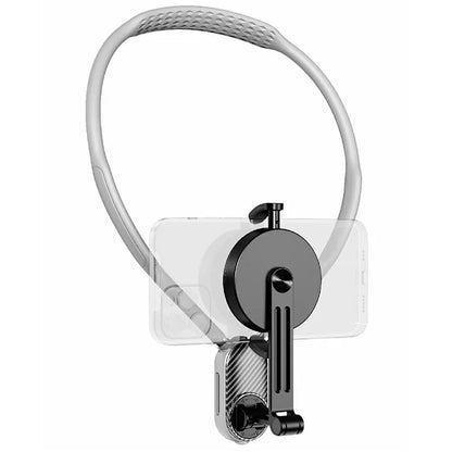 SCS-NH001 Magnetic Neck Phone Holder 360-Degree Rotation Hand Free POV Flexible Phone Neck Mount