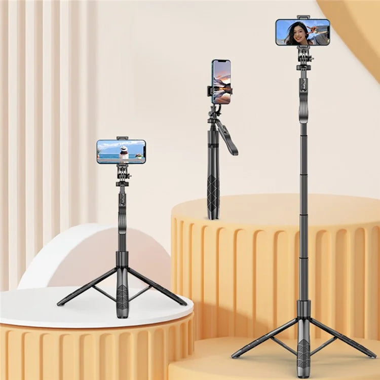 XIAOMI YOUPIN FUNSNAP L16 1.53m Telescopic Camera Mount Tripod Stand Holder with 1 / 4 Inch Screw Adapter