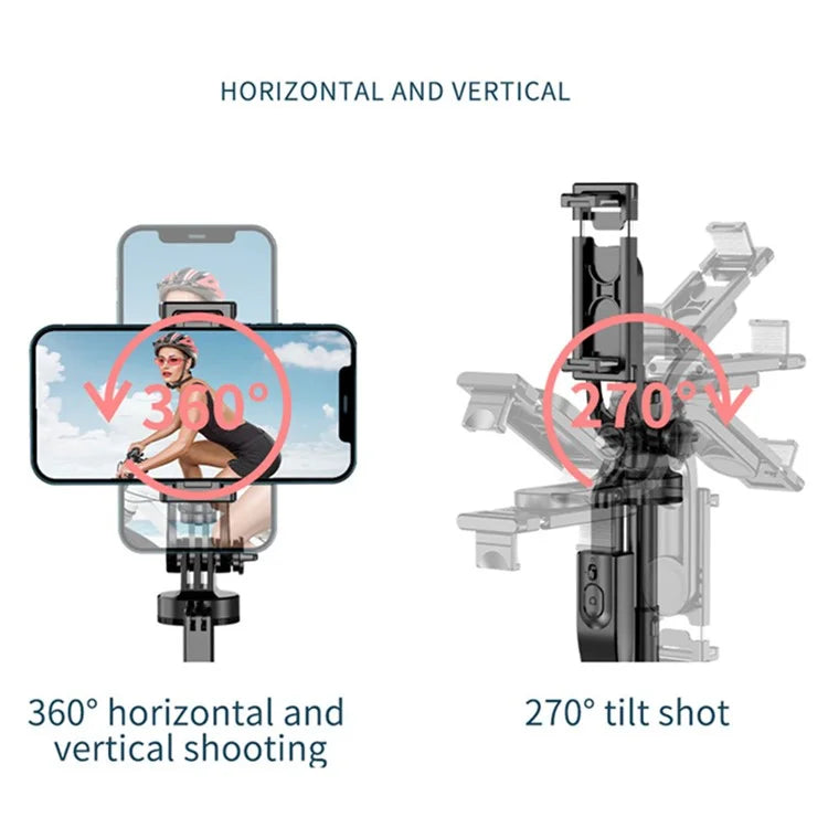 XIAOMI YOUPIN FUNSNAP L16 1.53m Telescopic Camera Mount Tripod Stand Holder with 1 / 4 Inch Screw Adapter