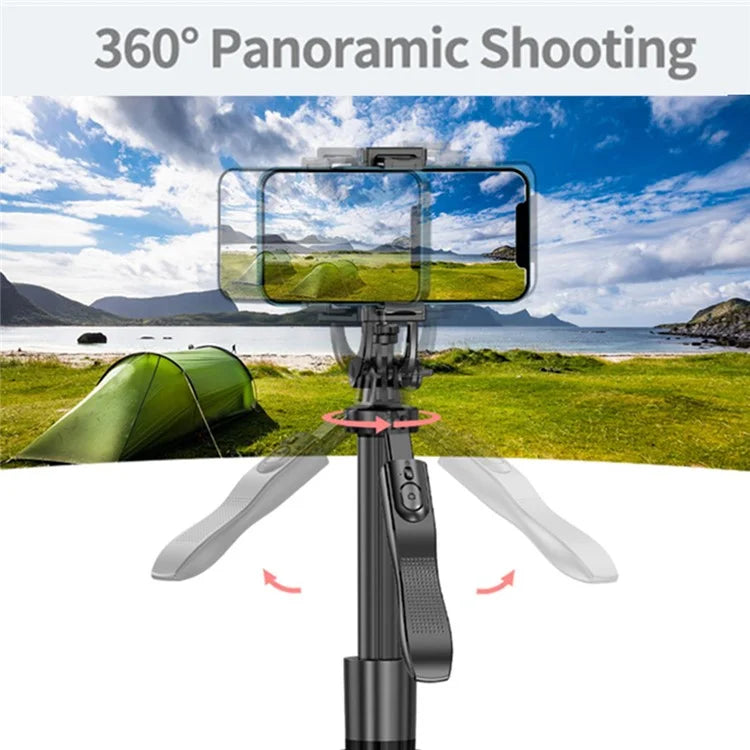 XIAOMI YOUPIN FUNSNAP L16 1.53m Telescopic Camera Mount Tripod Stand Holder with 1 / 4 Inch Screw Adapter
