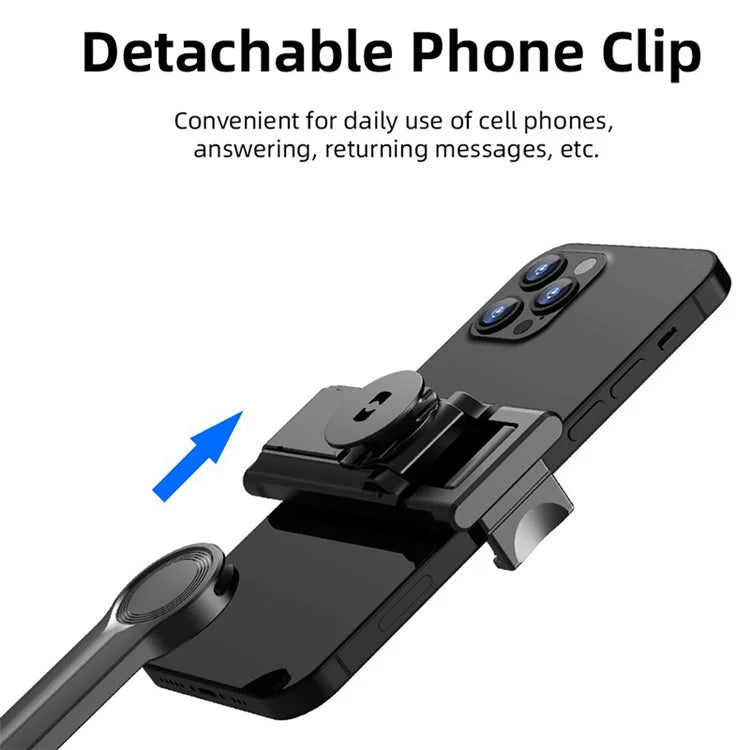 C02 Flexible Octopus Tripod Bracket with 1 / 4 Screw + Detachable Phone Holder for Live Streaming