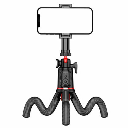 C03 2-in-1 Flexible Octopus Tripod Bracket Bluetooth Selfie Stick with Detachable Phone Holder