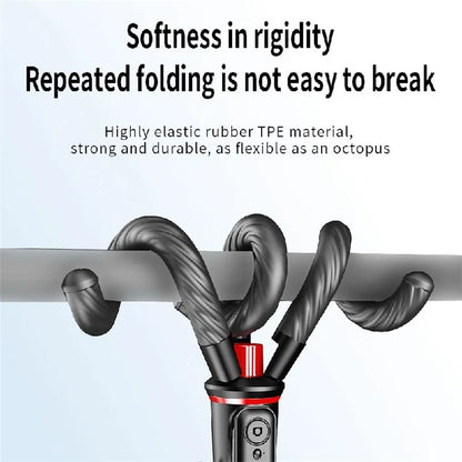 C03 2-in-1 Flexible Octopus Tripod Bracket Bluetooth Selfie Stick with Detachable Phone Holder