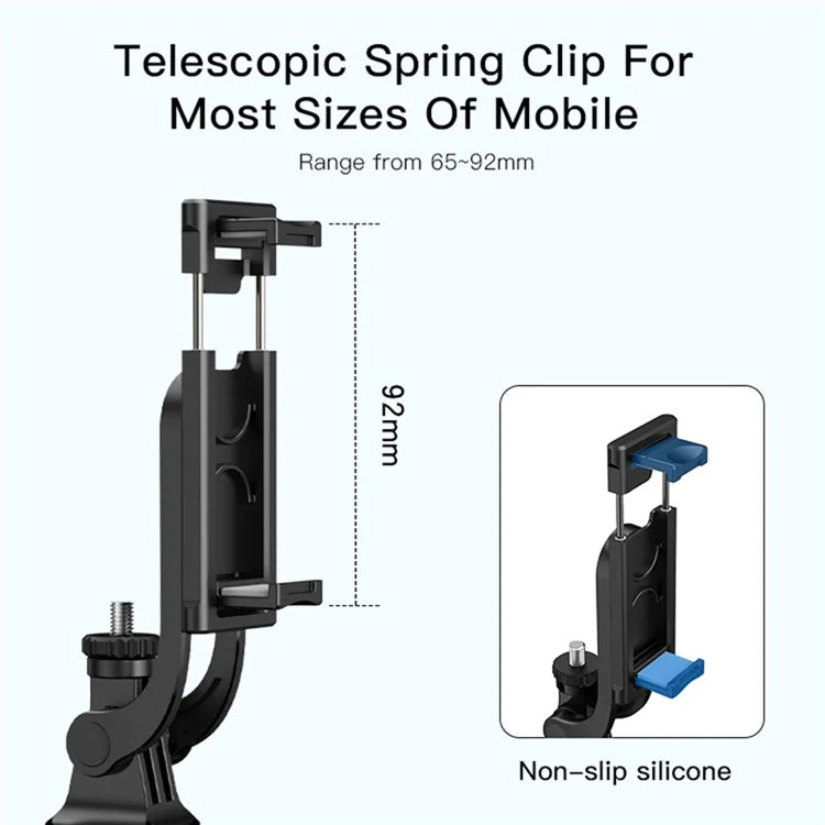 YESIDO SF13 2-in-1 Max 158cm Telescopic Wireless Bluetooth Selfie Stick Tripod Stand