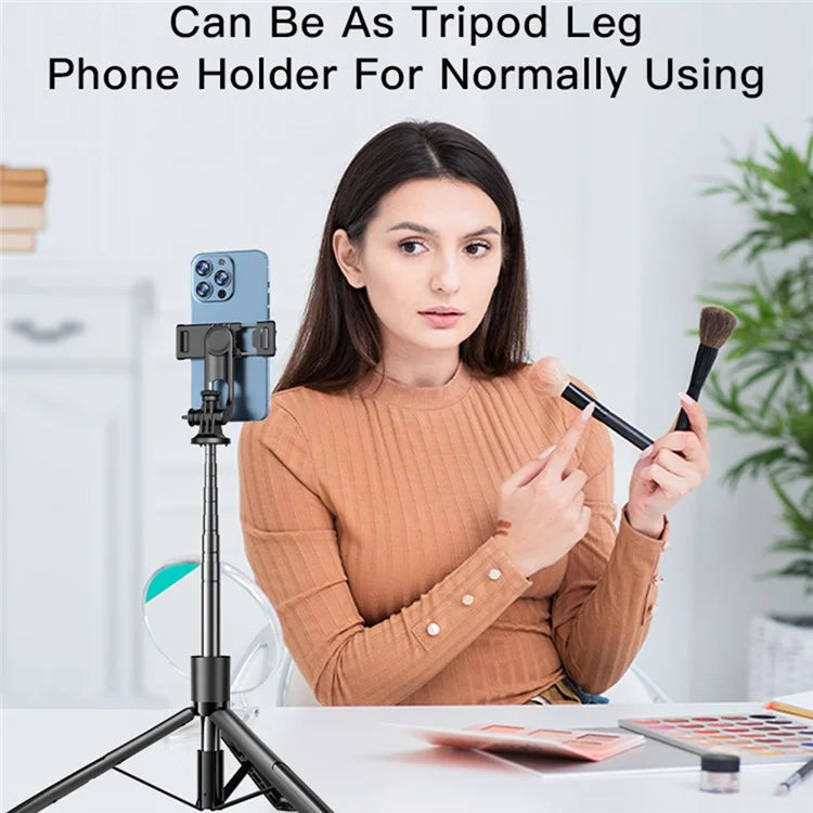 YESIDO SF13 2-in-1 Max 158cm Telescopic Wireless Bluetooth Selfie Stick Tripod Stand