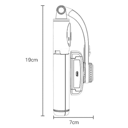 YESIDO SF14 Foldable Tripod Shooting Anti-shake Phone Holder Selfie Stick with Remote Control