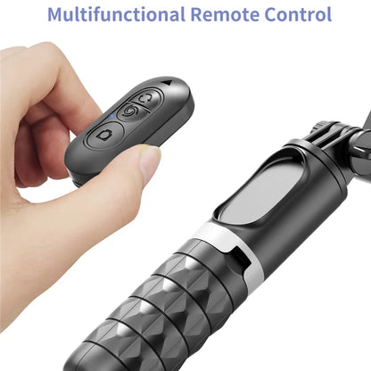 Q18 Single-Axis Gimbal Selfie Stick Tripod Stand Panoramic Follow Shot Anti-Shake Handheld Gimbal Stabilizer