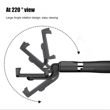 L01 Mini Tripod Stand Phone Clip Holder Extendable Selfie Stick with Bluetooth Remote Control