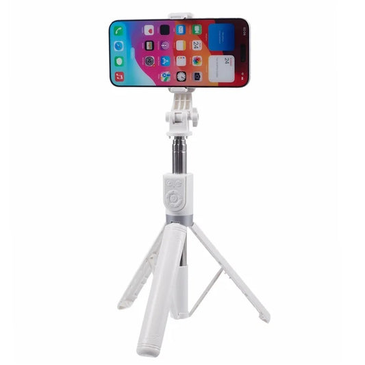 Z14 140CM Telescopic Selfie Stick Bluetooth Remote Control Tripod Stand with Rotation Phone Clip