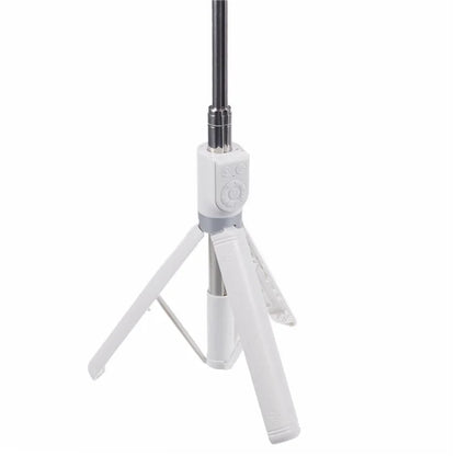 Z14 140CM Telescopic Selfie Stick Bluetooth Remote Control Tripod Stand with Rotation Phone Clip
