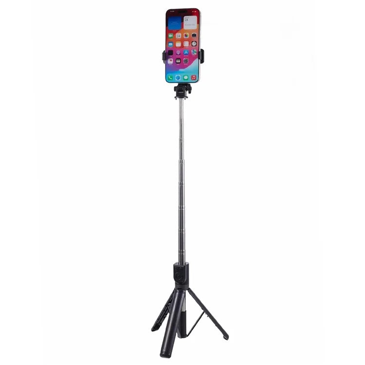 Z14 140CM Telescopic Selfie Stick Bluetooth Remote Control Tripod Stand with Rotation Phone Clip