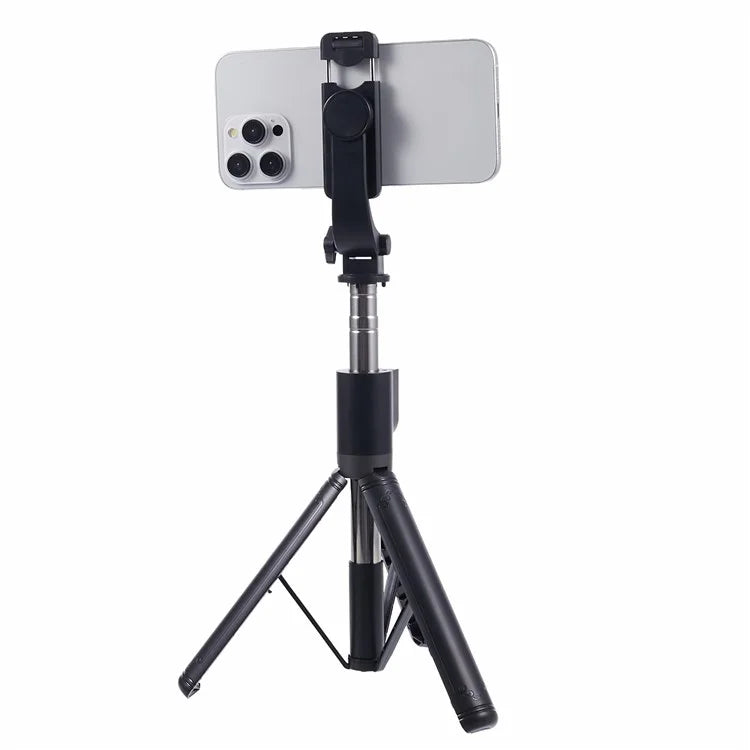 Z14 140CM Telescopic Selfie Stick Bluetooth Remote Control Tripod Stand with Rotation Phone Clip