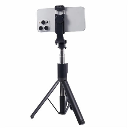 Z14 140CM Telescopic Selfie Stick Bluetooth Remote Control Tripod Stand with Rotation Phone Clip
