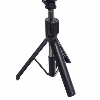 Z14 140CM Telescopic Selfie Stick Bluetooth Remote Control Tripod Stand with Rotation Phone Clip
