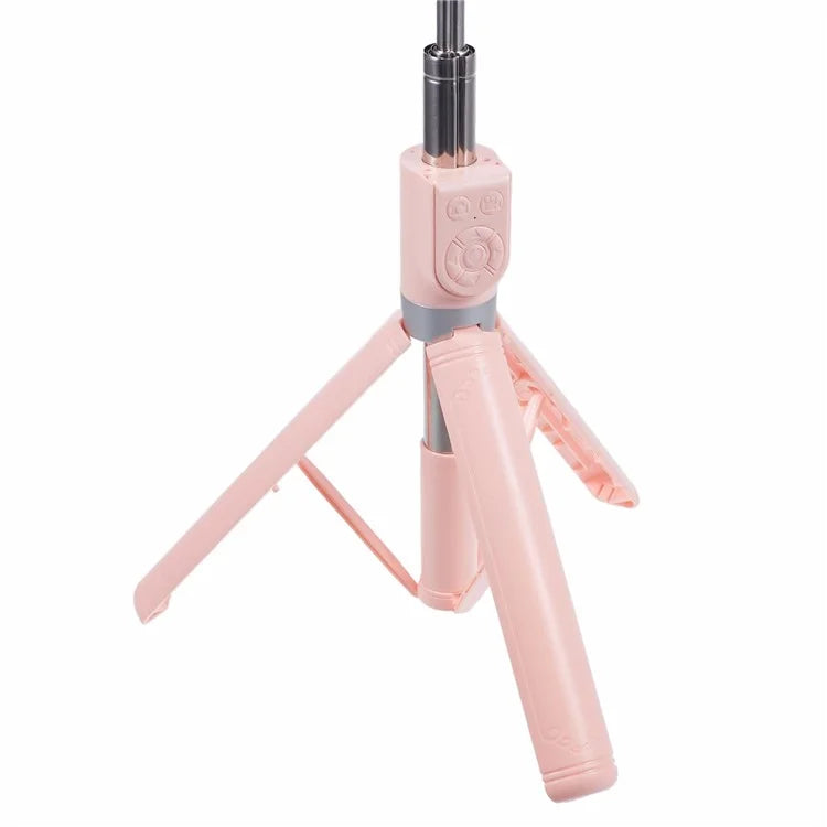 Z14 140CM Telescopic Selfie Stick Bluetooth Remote Control Tripod Stand with Rotation Phone Clip