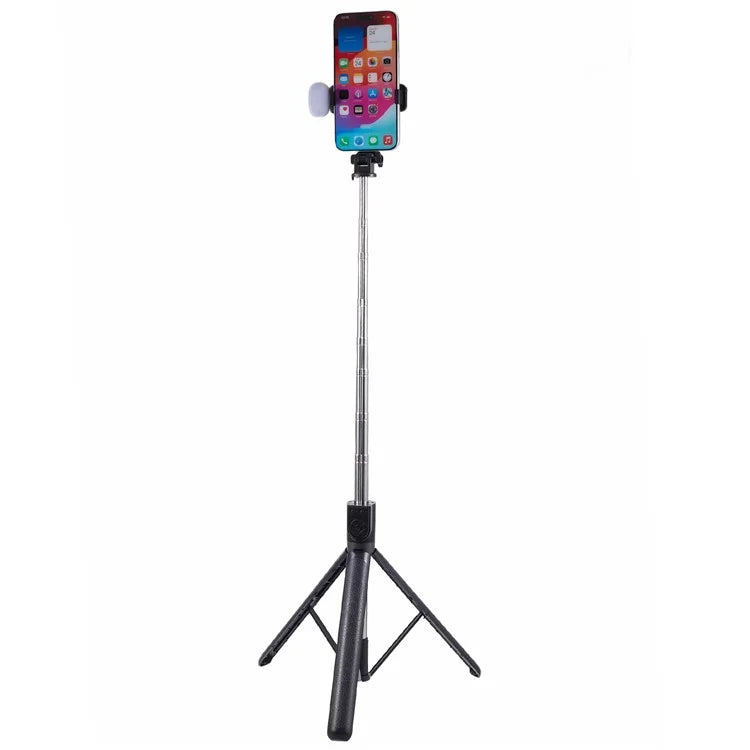 Z16S Tripod Stand Phone Clip Fill Light Design 175CM Selfie Stick with Bluetooth Remote Shutter