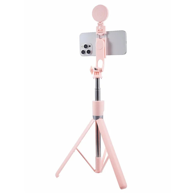 Z17 Pro 2-in-1 175cm Tripod Stand Remote Control Bluetooth Selfie Stick with Fill Light