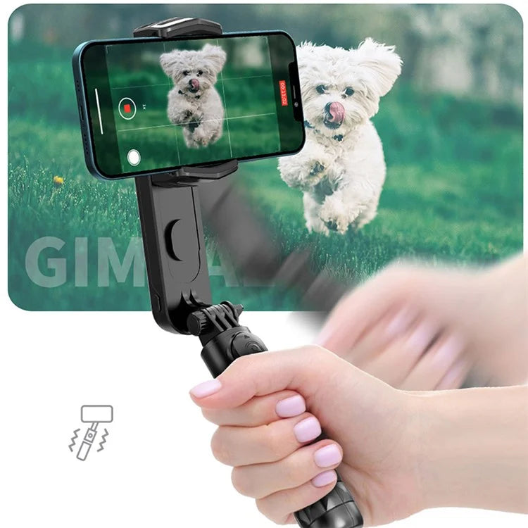 DEVIA Gimbal Stabilizer with Extendable Selfie Stick Tripod Handheld Phone Video Stabilizer for Video Recording Vlog