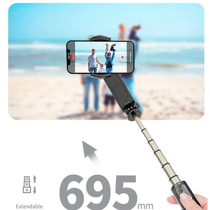 DEVIA Gimbal Stabilizer with Extendable Selfie Stick Tripod Handheld Phone Video Stabilizer for Video Recording Vlog
