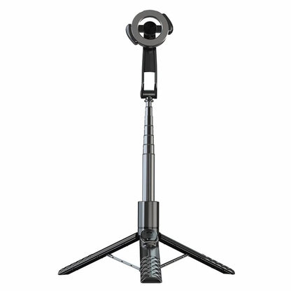 A67P-C Magnetic Phone Holder Tripod Aluminum Alloy+ABS Extendable Bluetooth Selfie Stick
