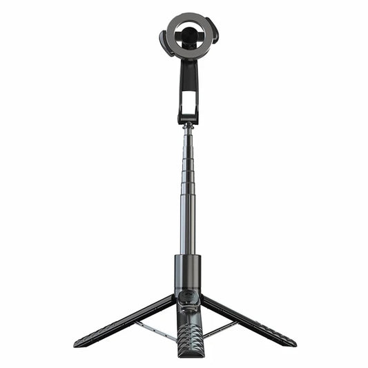 A67P-C Magnetic Phone Holder Tripod Aluminum Alloy+ABS Extendable Bluetooth Selfie Stick